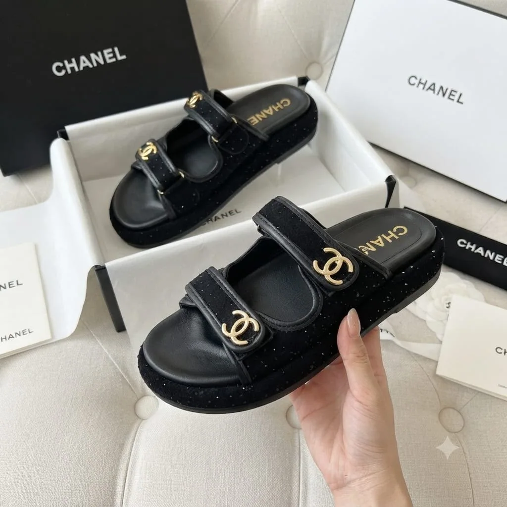 Sandalia Plataforma estilo Chanel