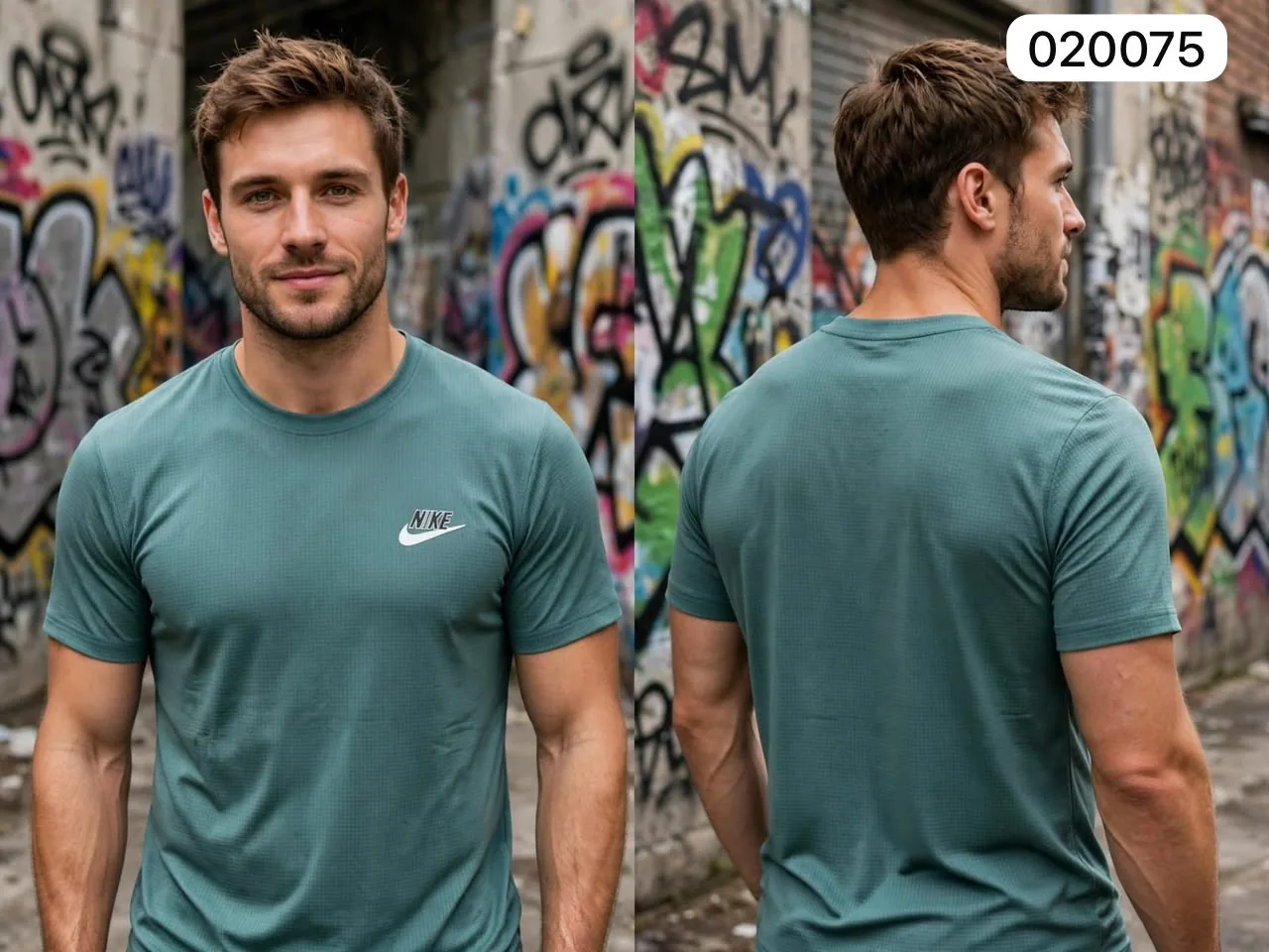 Camiseta Deportiva Estilo Nike