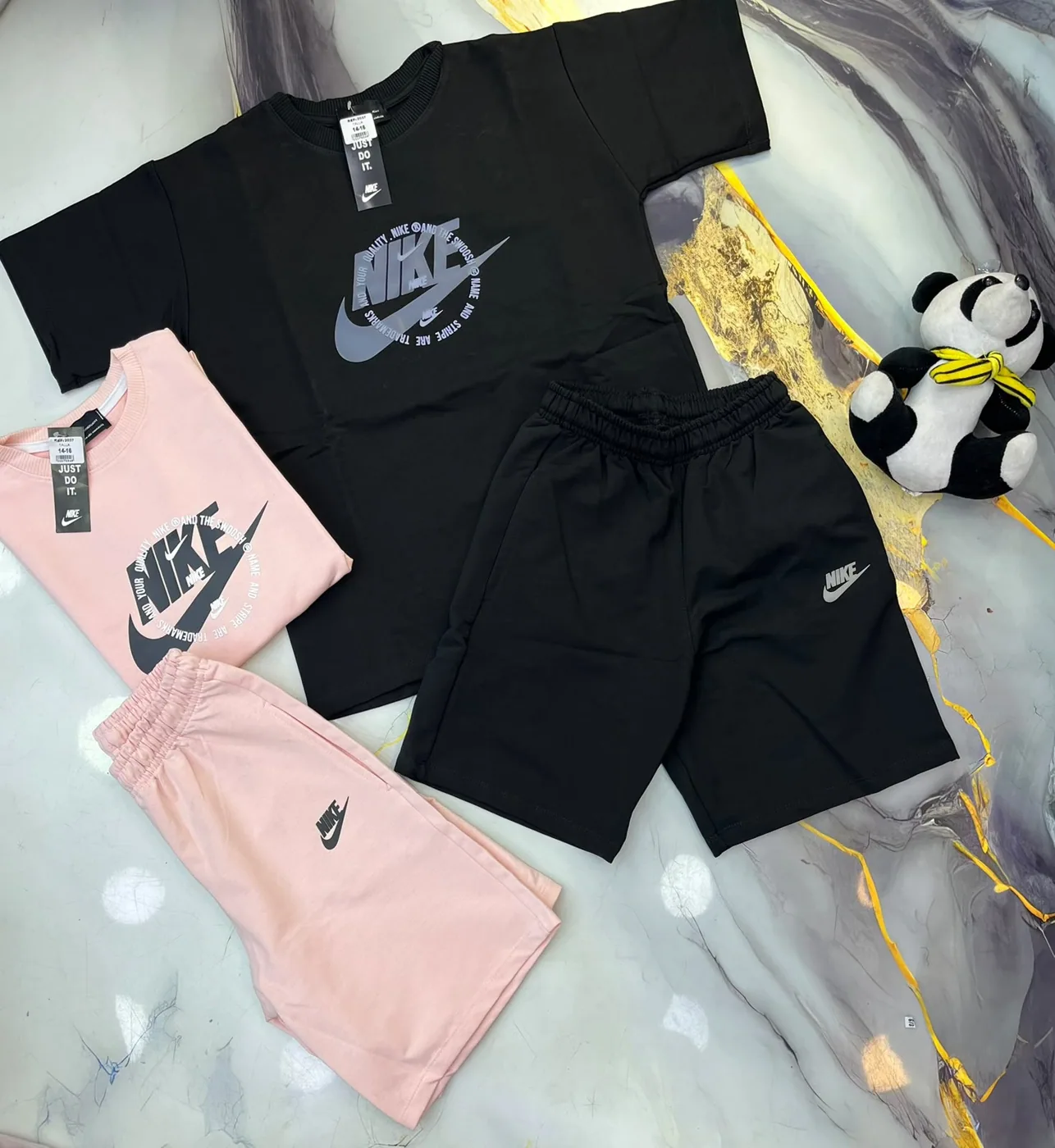 Conjunto Niño Camiseta y Short Estilo Nike